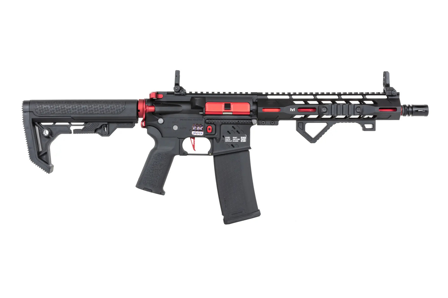 Specna Arms SA-E39-L EDGE™ Light Ops Stock HAL ETU™ Red ASG Carbine