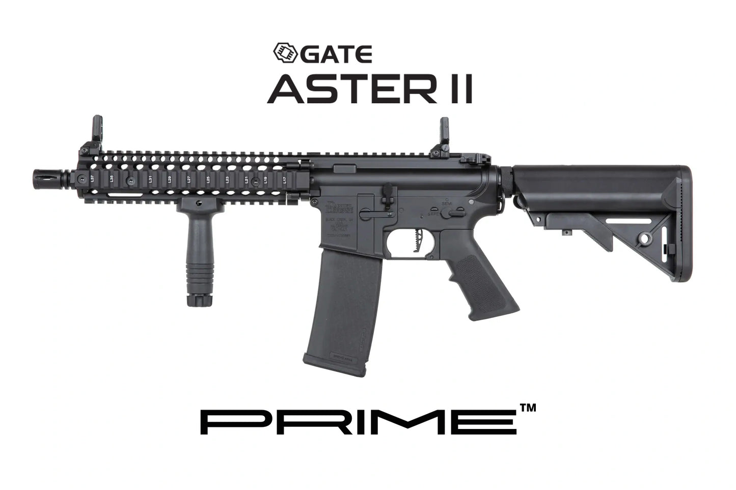 Specna Arms Daniel Defense® MK18 Prime™ Aster II ETU Motore Brushless NERO-TAN