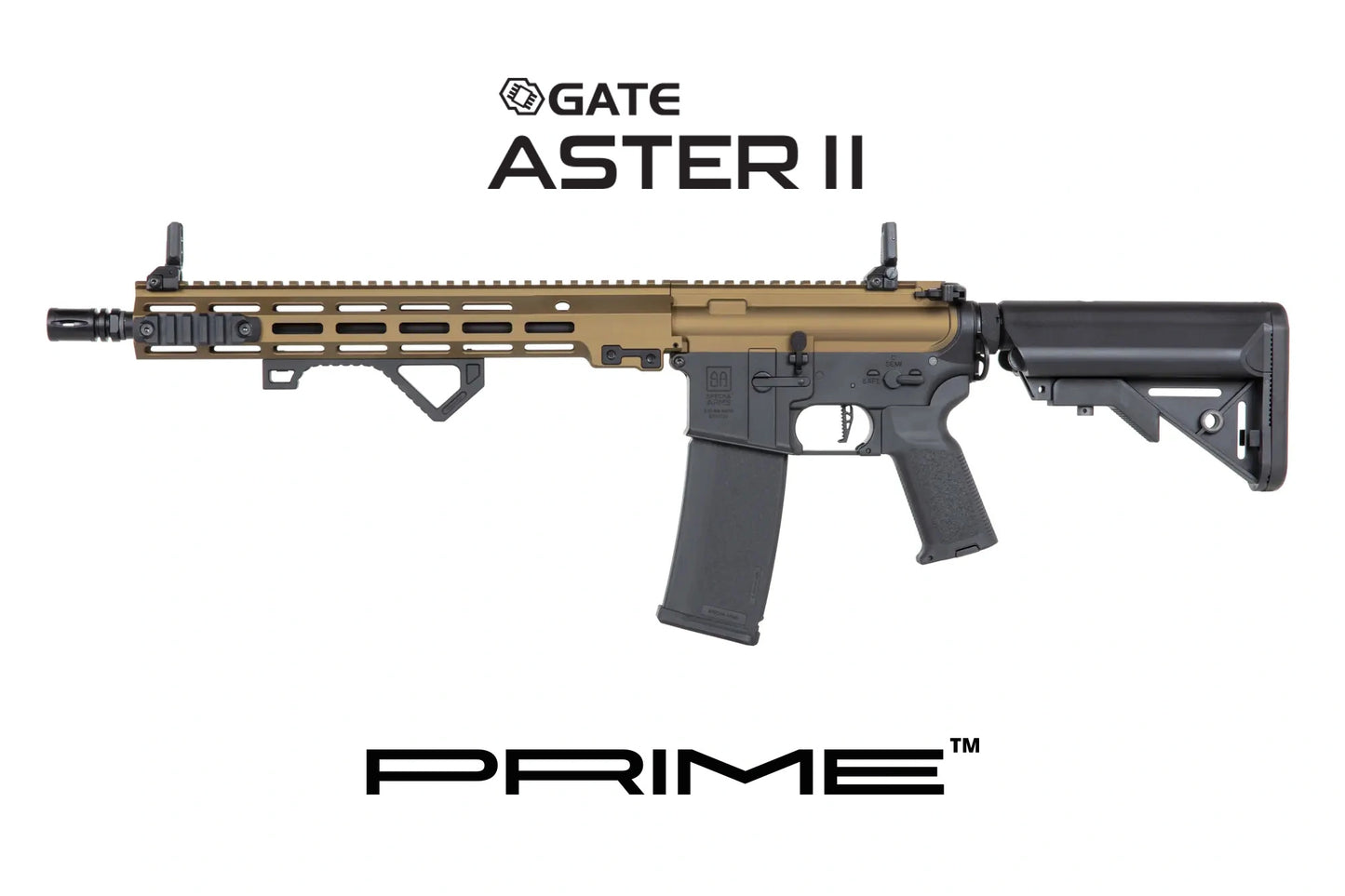 Specna Arms SA-P22 Prime™ Aster II ETU ASG Motore Brushless Nero-Tan