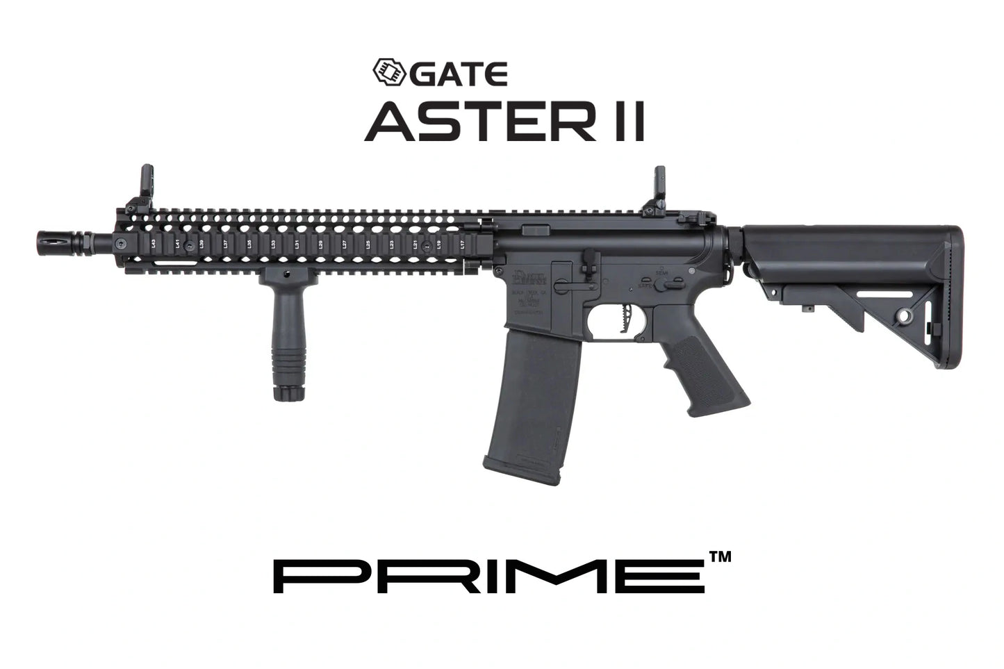 Specna Arms Daniel Defense® MK18 Prime™ Aster II ETU Motore Brushless NERO-TAN